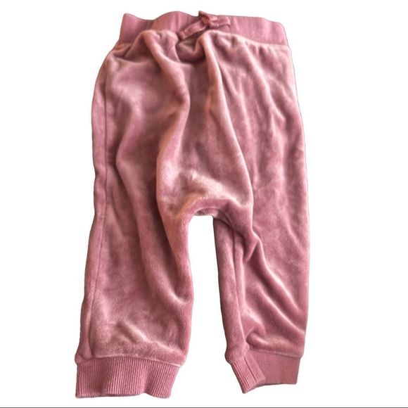 💥2/$15💥 Gymboree Baby - Pink Velvet Hammer Jogger - Picture 2 of 7